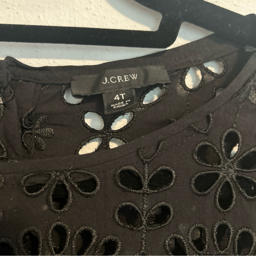 J. Crew Black Sheath Dress with Bell Sleeves - Picture 5 of 5